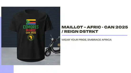 Maillot &ndash; Afric - CAN 2025 / REIGN DSTRKT by@Outfy