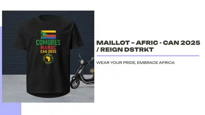 Maillot &ndash; Afric - CAN 2025 / REIGN DSTRKT by@Outfy